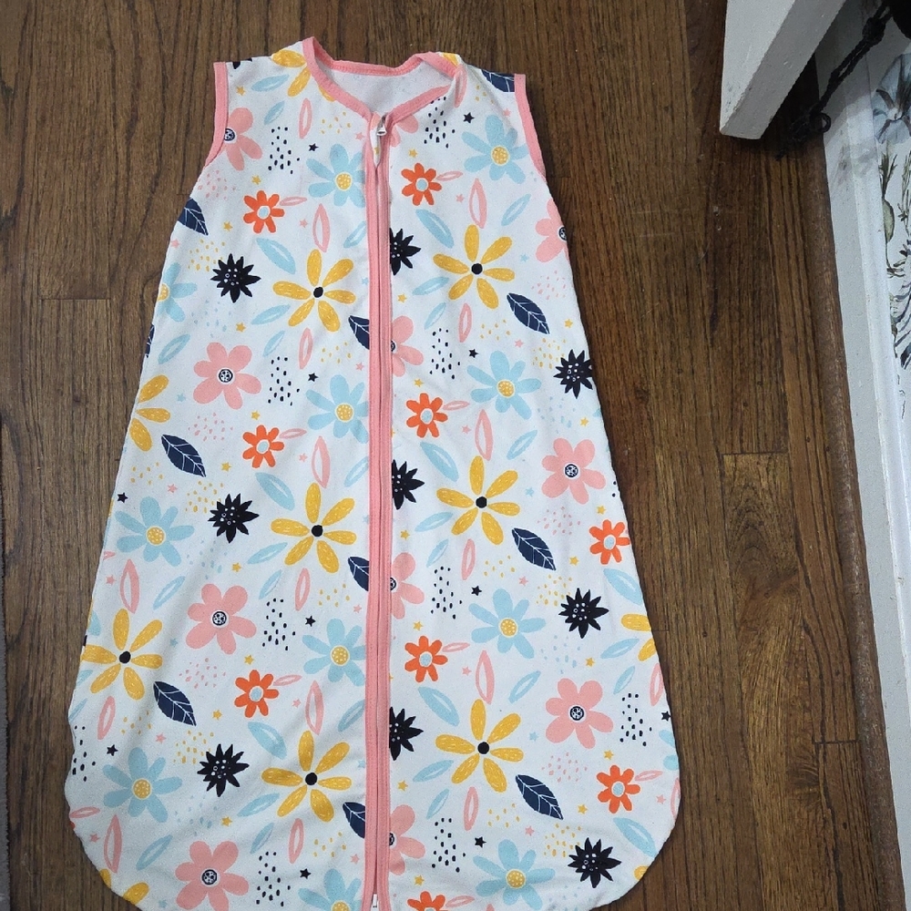 Floral Kids Pajamas - Pink and Yellow